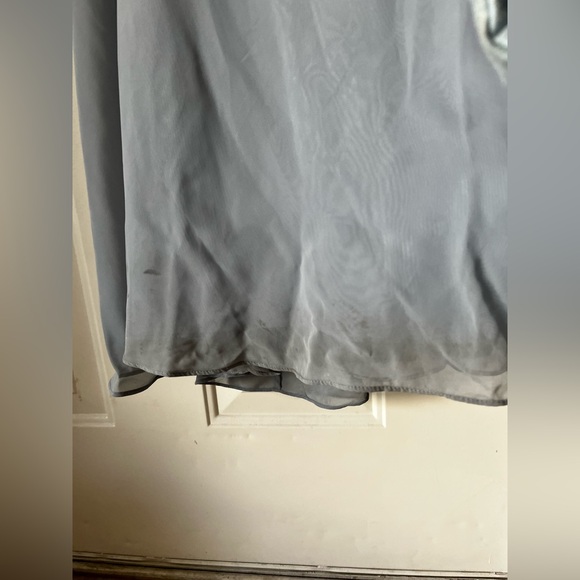 Azazie Clarice Size A0 Dusty Blue - Picture 4 of 5